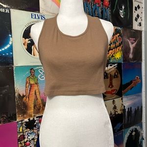 Brown halter